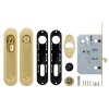 Набор для раздвижных дверей SH011-BK SG-1 Матовое золото